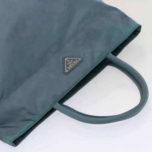 PRADA Tote Bag Nylon Blue Auth 69358 - Picture 8 of 15